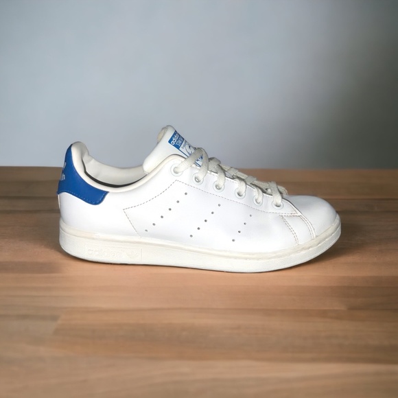 Adidas Originals Stan Smith Ortholite Trainers White Blue Skate Sneakers… - Picture 2 of 13